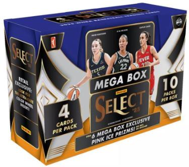 2025 Select WNBA Basketball Mega Box- 10PK/4CPP/40CPB- New/Factory Sealed