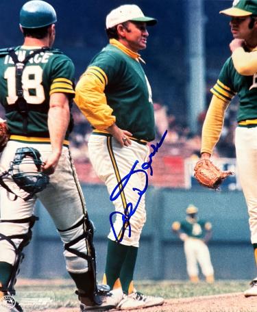 Alvin Dark signed Oakland A's MLB 8x10 Photo imperfect - Stacks of Plaques COA