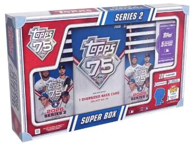 2026 Topps Series 2 MLB Baseball Superbox (146 cards) - New/Factory Sealed
