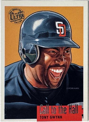 Tony Gwynn 1996 Fleer Ultra Call to the Hall Gold Medallion Card #3 (San Diego Padres/HOF)