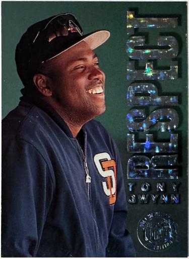 Tony Gwynn 1996 Fleer Ultra Respect Gold Medallion Card #3 (San Diego Padres/HOF)
