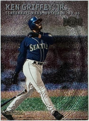 Ken Griffey, Jr. 2000 Skybox Metal Card #76 (Seattle Mariners/Cincinnati Reds/HOF)