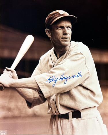 Ray Hayworth signed Detroit Tigers MLB 8x10 Photo minor dings- COA (1935 WS Champ)