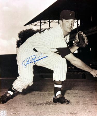 Russ Kemmerer signed Washington Senators MLB Licensed 8x10 Photo imperfect- COA