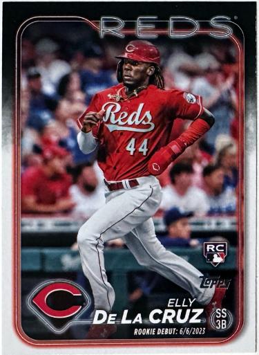 Elly De La Cruz 2004 Topps Update Series Rookie Card (RC) #US350 (Cincinnati Reds)