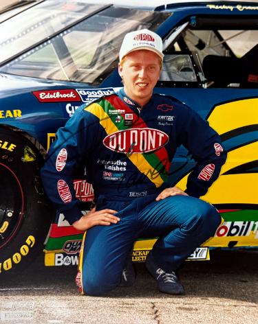 Ricky Craven signed Dupont NASCAR Licensed 8x10 Photo imperfect- COA