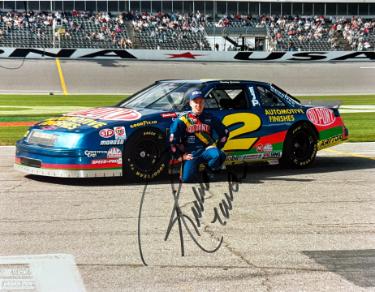 Ricky Craven signed Dupont NASCAR #2 Licensed 8x10 Photo imperfect - COA