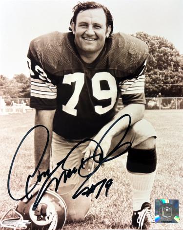 Ron McDole signed Washington Redskins NFL 8x10 Photo imperfect - COA/Show Ticket