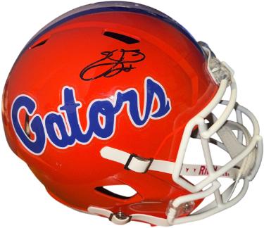 Emmitt Smith signed Florida Gators Riddell FS Rep Helmet #22 imperfect- Beckett/Prova Holograms