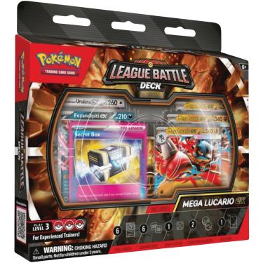 Pokemon: Mega Lucario ex - League Battle Deck- 2026- New/Factory Sealed