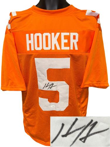 Hendon Hooker signed Tennessee Orange Custom Stitched College Football Jersey #5- JSA Witnessed