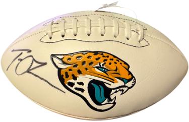 Trevor Lawrence signed Jacksonville Jaguars NFL Licensed Full Size Franklin Logo Football- Fanatics Authentic Hologram