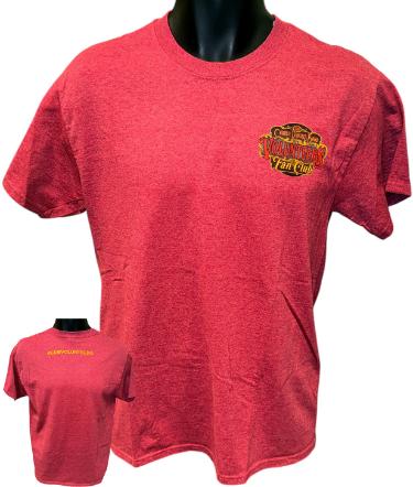 The Charlie Daniels Band Volunteers Fan Club Official Heather Red T-Shirt- Size Medium- New/Unworn