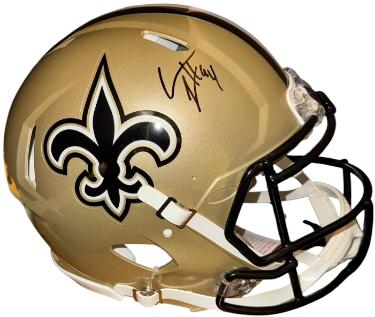 Cam/Cameron Jordan signed New Orleans Saints Riddell NFL Full Size Authentic Helmet #94 inscription- Beckett/Prova Holo