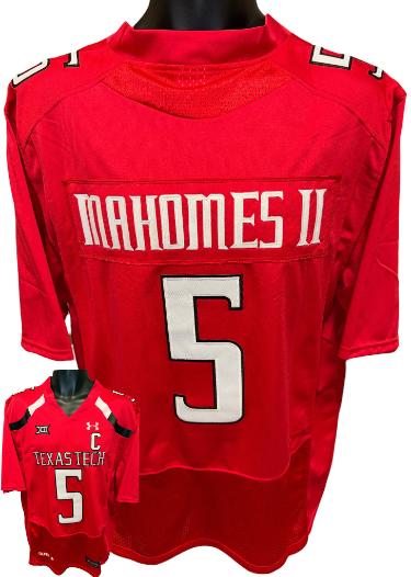 Patrick Mahomes II Texas Tech Red Raiders Authentic Under Armour Jersey- Size L