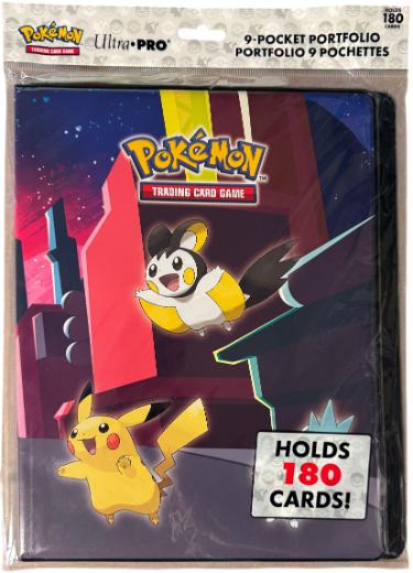 Pokemon Gallery Series Shimmering Skyline- 9-Pocket Portfolio Binder Holds 180 Cards- New/Factory Sealed