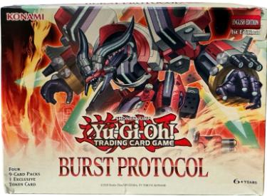 Yu-Gi-Oh Burst Protocol 1st Edition English TCG Sealed Mini Booster Box 4 Packs