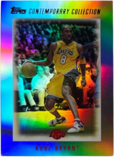 Kobe Bryant 2003-04 Topps Contemporary Collection RED REFRACTOR Card #56 /225 (Los Angeles Lakers/HOF)