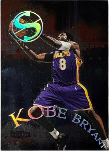 Kobe Bryant 1999-00 Fleer Focus Soar Subjects Card #8 of 15 SS (Los Angeles Lakers/HOF)