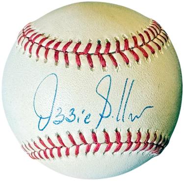 Ozzie Guillen signed Official Rawlings ROAL American League Baseball tone- COA (Chicago White Sox)