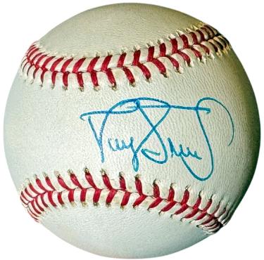 Darryl Strawberry Official Rawlings RONL National League Baseball- COA (Mets/Yankees)