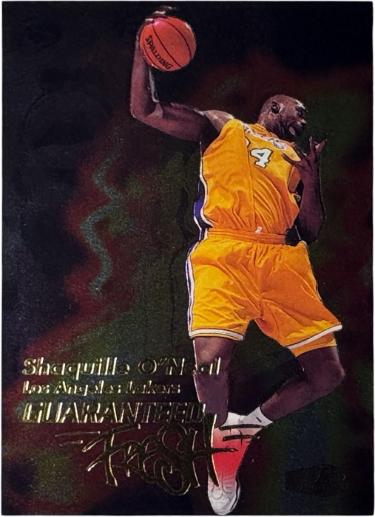 Shaquille O'Neal 1999-00 Flair Showcase Guaranteed Fresh Card #2 of 10 GF (Los Angeles Lakers/HOF)