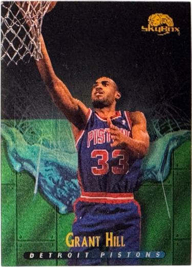 Grant Hill 1995-96 SkyBox Premium Meltdown Lenticular Card (Detroit Pistons)