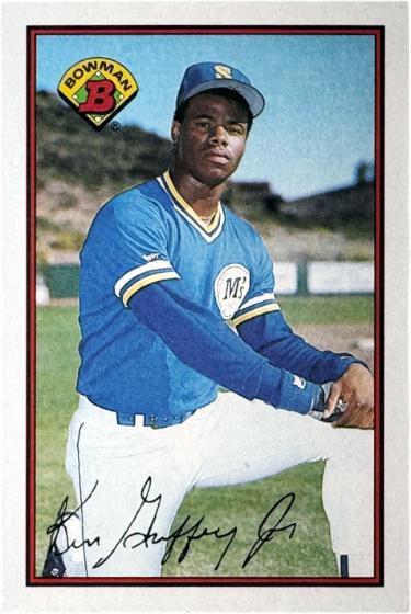 Ken Griffey Jr 1989 Bowman Rookie Card (RC) #220 (Seattle Mariners/HOF)