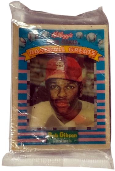 1991 Sportflics Kellogg's Corn Flakes Baseball Greats 3D 15 Card Set- Factory Sealed