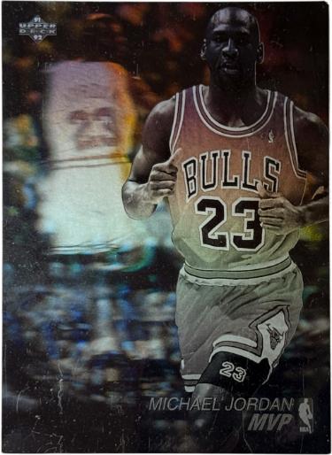 Michael Jordan 1991-92 Upper Deck Holo Award Winner Card #AW4 (Chicago Bulls/HOF)