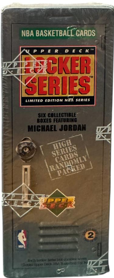 1991-92 Upper Deck Michael Jordan Locker Series Box #2/High Series 7PK/84 Cards- Factory Sealed