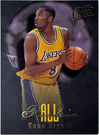 Kobe Bryant 1996-97 Fleer Ultra All Rookie Card #3 (Los Angeles Lakers/HOF)