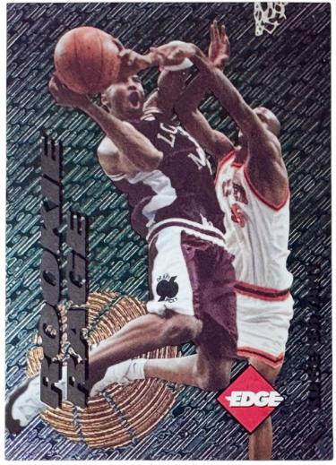Kobe Bryant 1996 Collector's Edge Rookie Rage Card (RC) #6 (Los Angeles Lakers/HOF)