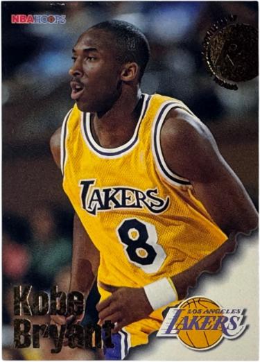 Kobe Bryant 1996-97 NBA Hoops Rookie Card (RC) #281 (Los Angeles Lakers/HOF)