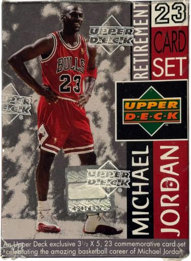 1999 Upper Deck Michael Jordan Retirement 23 Card Basketball Set- Sealed/New