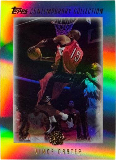 Vince Carter 2003-04 Topps Contemporary Collection Refractor Card #105 (Toronto Raptors)