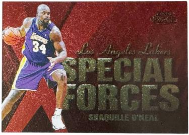 Shaquille O'Neal 1999-00 Fleer Force Special Forces Card #14SF (Los Angeles Lakers/HOF)
