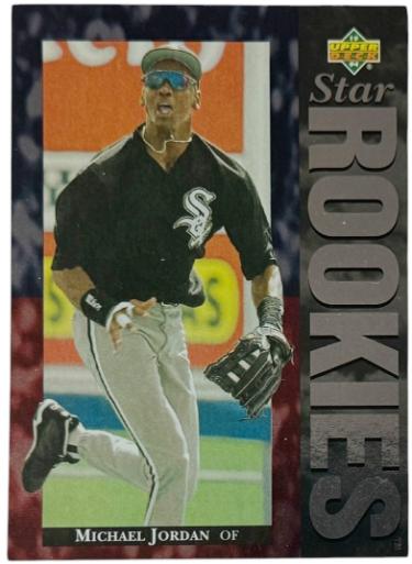 Michael Jordan 1994 Upper Deck Star Rookies Card (RC) #19 - Chicago White Sox