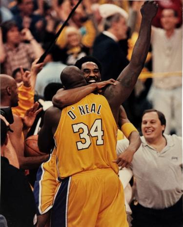 Kobe Bryant & Shaquille O'Neal Los Angeles Lakers Basketball 8x10 Photo - NEW