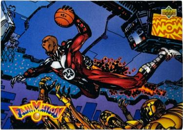 Michael Jordan 1992-93 Upper Deck FaniMation Agent 23 Card #506 (Chicago Bulls/HOF)