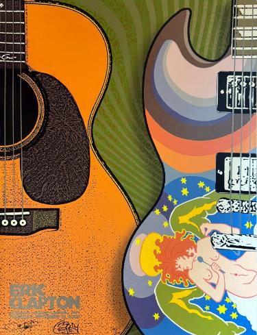 Eric Clapton 9/28/2006 New York City Madison Square Garden Concert Poster 18.5x23.75 /500