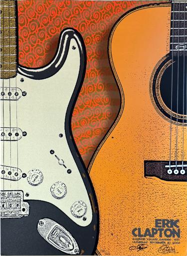Eric Clapton 9/30/2006 New York City Madison Square Garden Concert Poster 18.5x23.75 /500