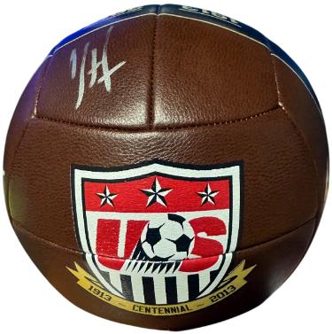 Clint Dempsey signed Nike Team USA 2013 Centennial Soccer Ball - JSA (HOF)