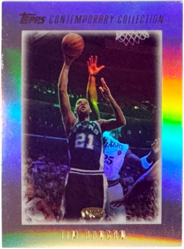 Tim Duncan 2003-04 Topps Contemporary Collection Card #98 (San Antonio Spurs/HOF)