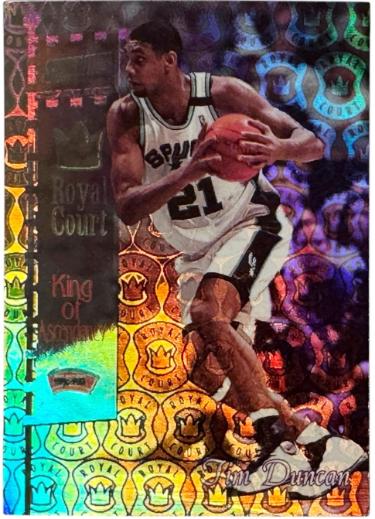 Tim Duncan 1998-99 Stadium Club Royal Court Card #RC3 (San Antonio Spurs/HOF)