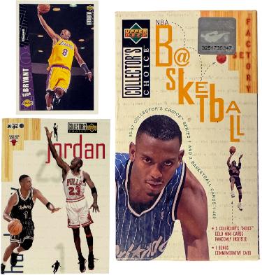 1996-97 Collector's Choice Basketball Cards Complete Factory Se Series 1& 2 Kobe Bryant RC 400 Card Set