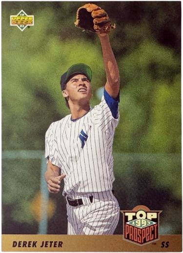 Derek Jeter 1993 Upper Deck Rookie Card (RC) #449 (New York Yankees/HOF)