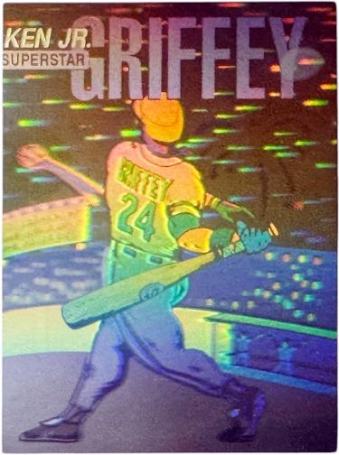 Ken Griffey Jr. 1992 Arena Superstar Holograms Card #5 (Seattle Mariners/HOF)