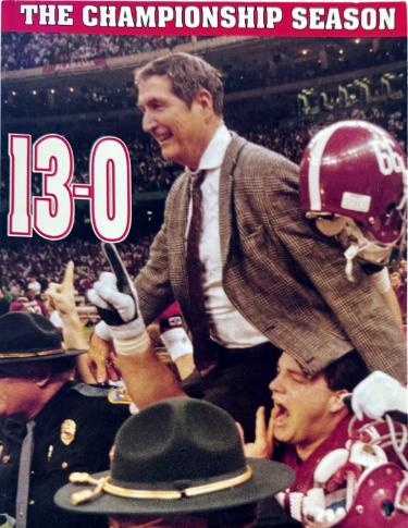 Alabama Crimson Tide 1992 The Championship Season 13-0 Paperback Book FB - New