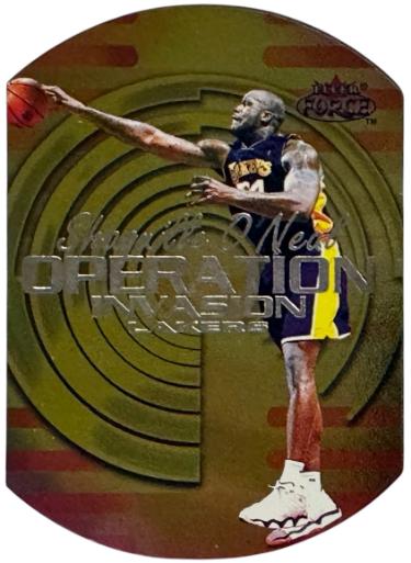Shaquille O'Neal 1999-00 Fleer Force Operation Invasion Forcefield Card #11OI (Los Angeles Lakers/HOF)